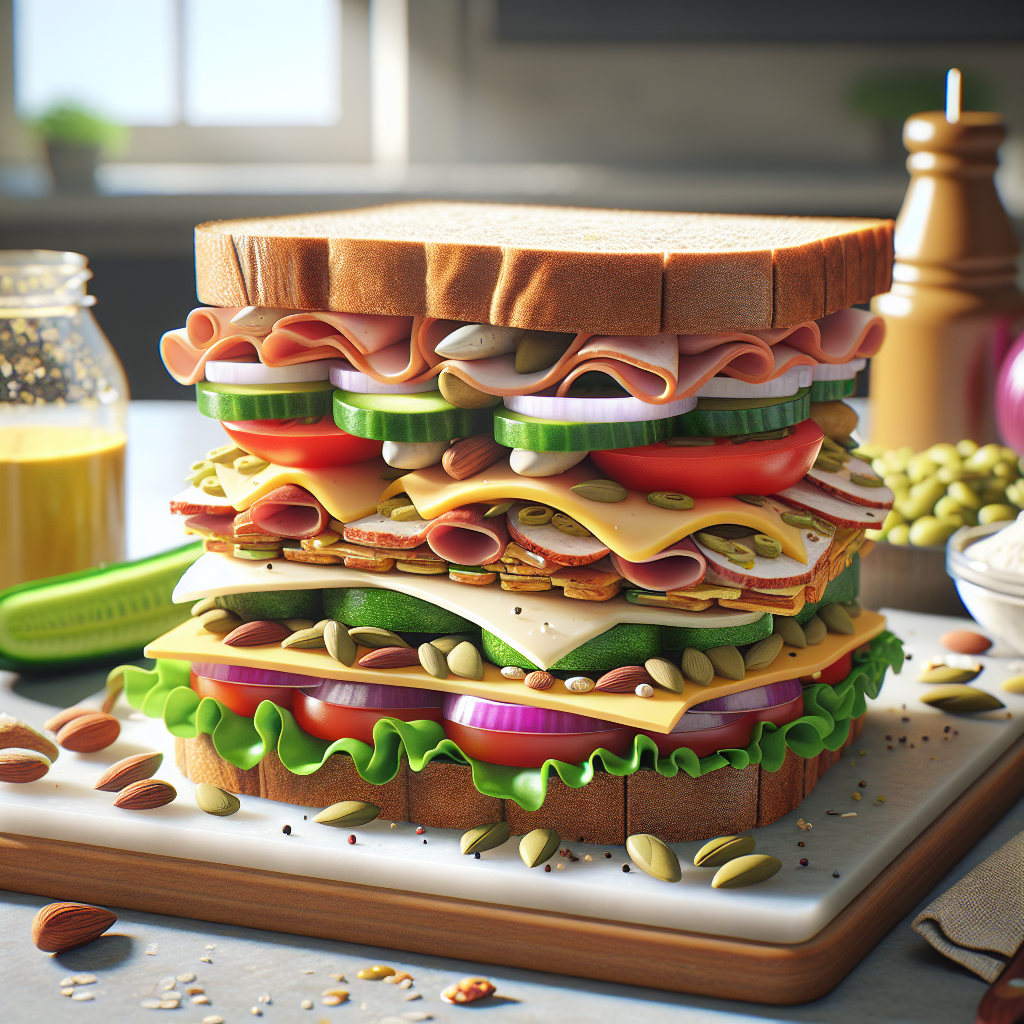 Doğru Sandviç Nasıl Olmalı ? Protein bombası bir tarif!