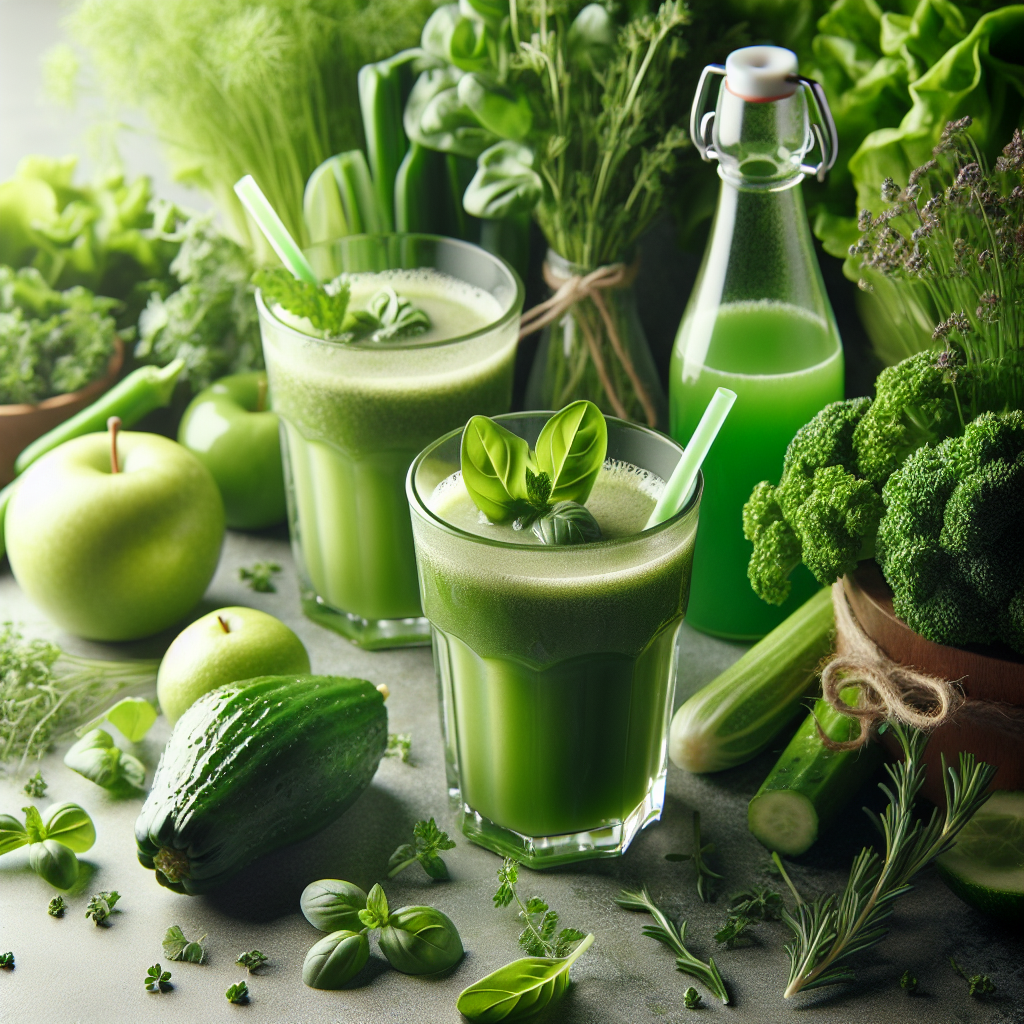 Yeşil Bitkili İçeceklerin Getirdiği Sağlık