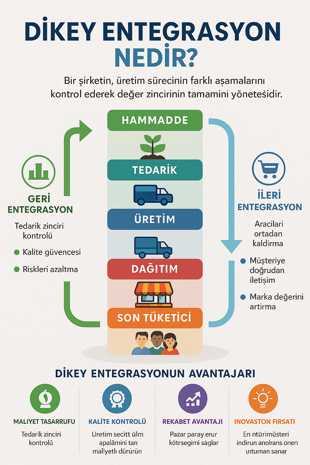 Dikey Entegrasyon ( Dikte Entegrasyon ) Nedir ?