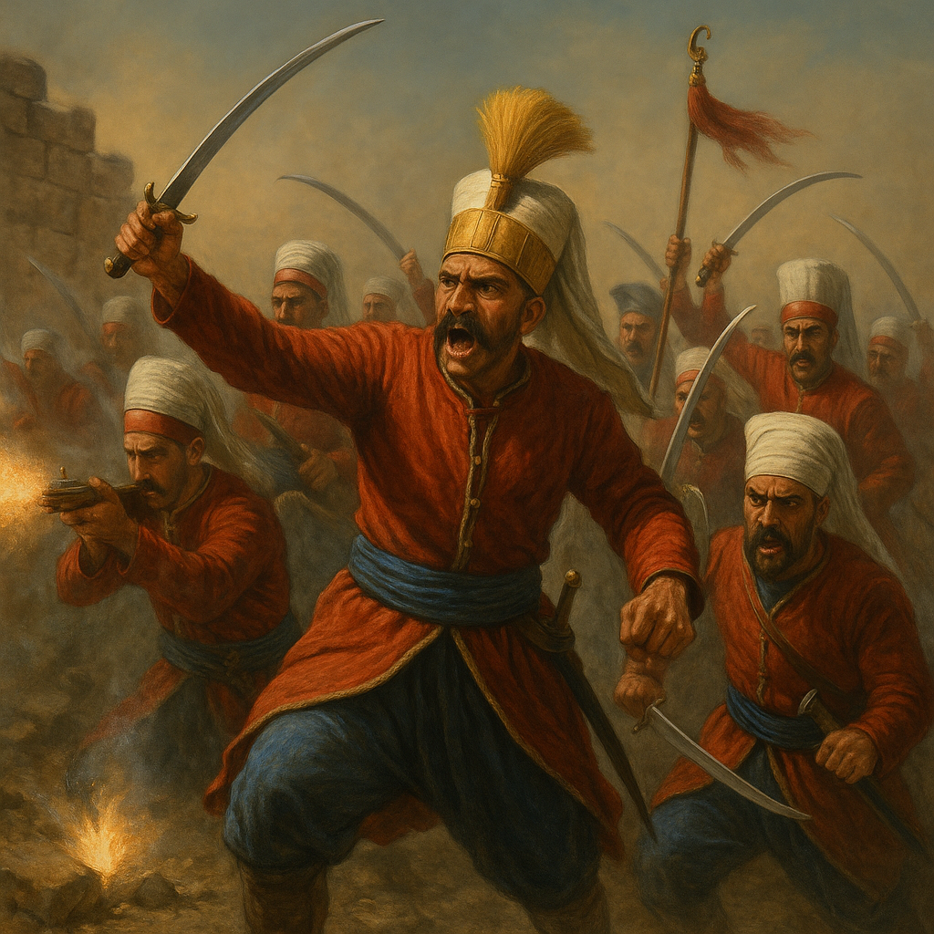 Yeniçeri (Eski Asker ) Padişah 2. Mahmut Ayaklanması